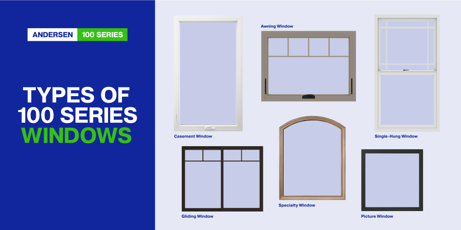 Types of 100 Series windows