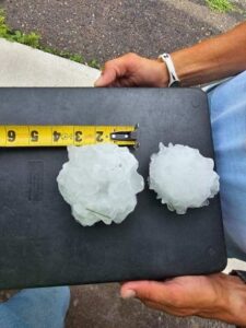 Home Owner in Maple Grove With Hail Damage