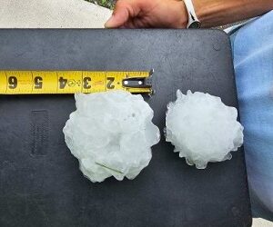 Home Owner in Maple Grove With Hail Damage